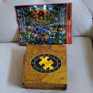Dowdle Puzzle NEW Animals Of Eden 500 PC Biblical Garden Of Eden